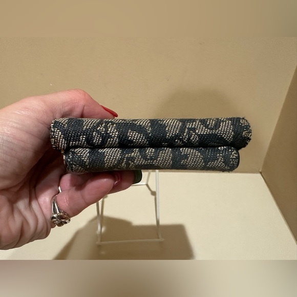 Dior Saddle Denim Trotter Wallet - Picture 10 of 12